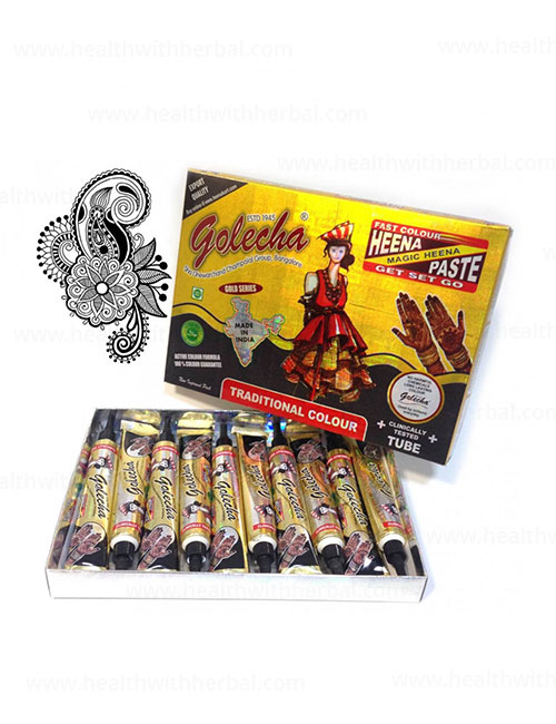 buy Golecha Black Color Heena Tube in UK & USA