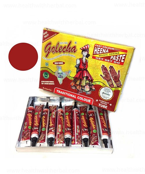 buy Golecha Red Color Heena Tube in UK & USA