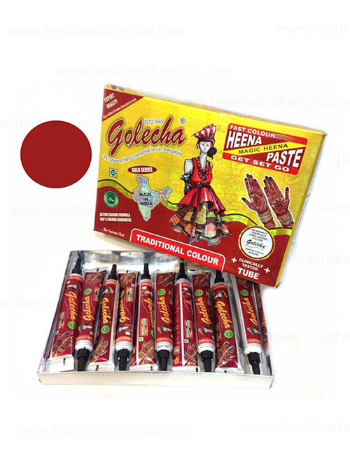 buy Golecha Red Color Heena Tube in UK & USA