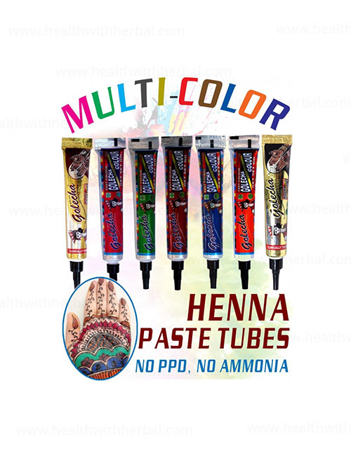 buy Golecha Multi Color Heena Tube in UK & USA