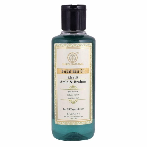 buy Khadi  Natural Amla and Bhrami Hair Oil in UK & USA