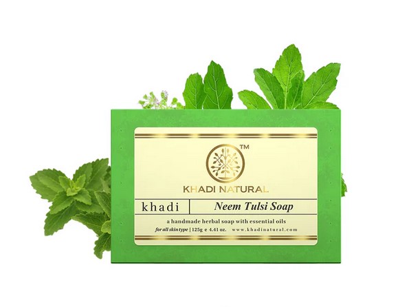 buy Khadi Natural Neem Tulsi Soap in UK & USA