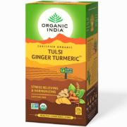buy Organic India Tulsi Ginger Turmeric Tea in UK & USA