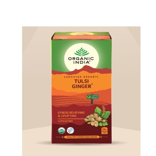 buy Organic India Tulsi Ginger Tea Bag in UK & USA