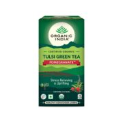 buy Organic India Tulsi Green Tea Pomegranate in UK & USA