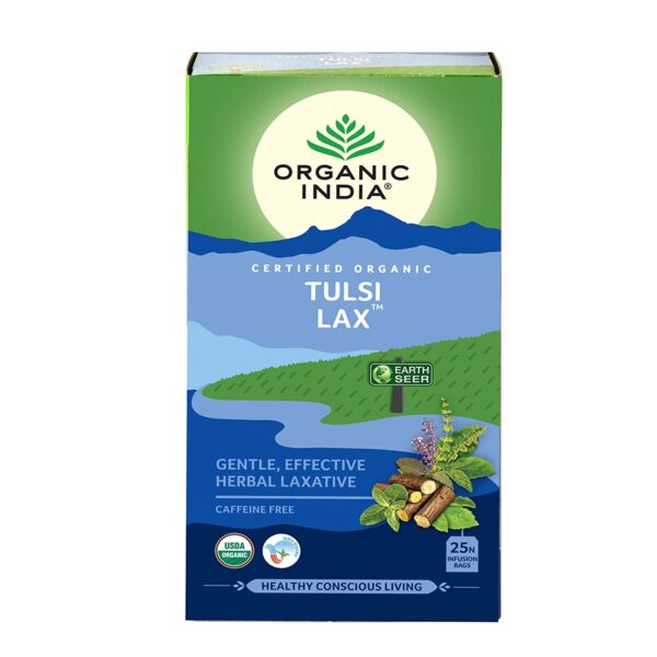 buy Organic India Tulsi Lax Tea in UK & USA