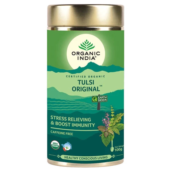 buy Organic India Tulsi Original Tea Tin in UK & USA