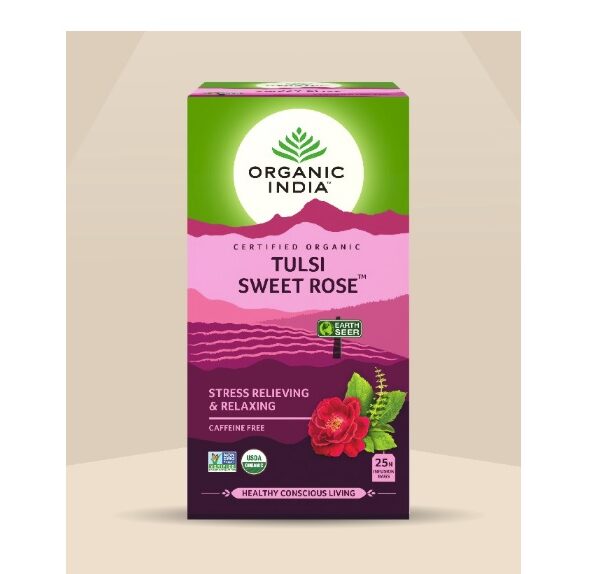 buy Organic India Tulsi Sweet Rose in UK & USA