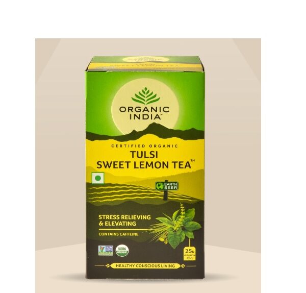 buy Organic India Tulsi Sweet Lemon Tea in UK & USA