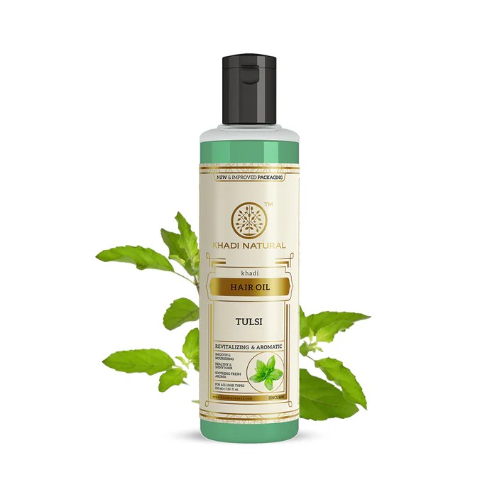 buy Khadi Tulsi hair oil 210ml in UK & USA