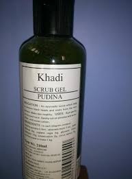 buy khadi Scrub Gel pudina 210ml in UK & USA buy khadi Scrub Gel pudina 210ml in UK & USA