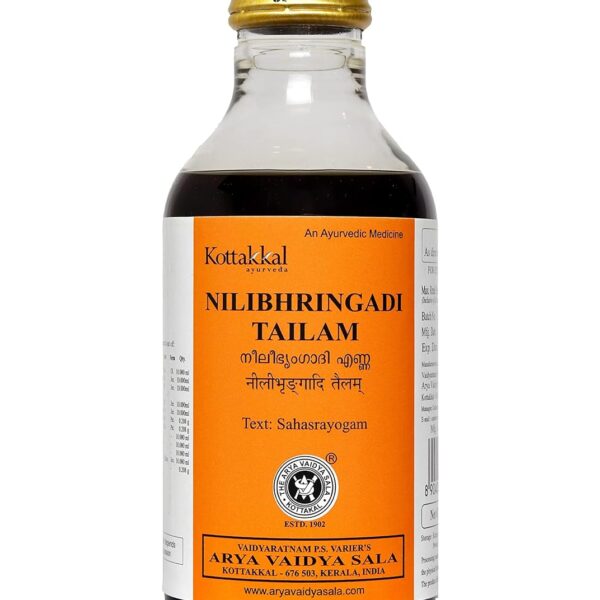 buy Arya Vaidya Sala Ayurvedic Nilibhringadi Thailam 200ml in UK & USA