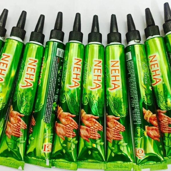 buy Neha Natural Henna Red Tubes (Pack of 12) in UK & USA