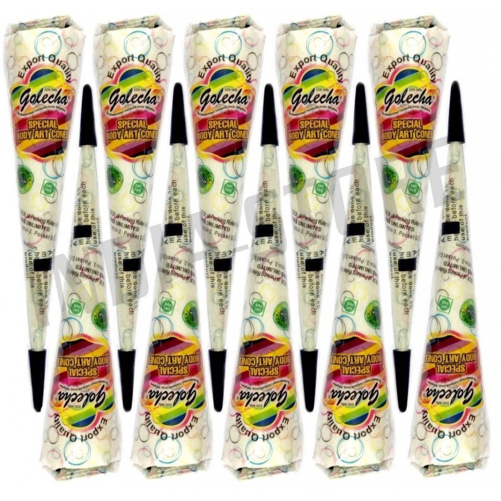 buy Golecha White Henna Paste Cones in UK & USA