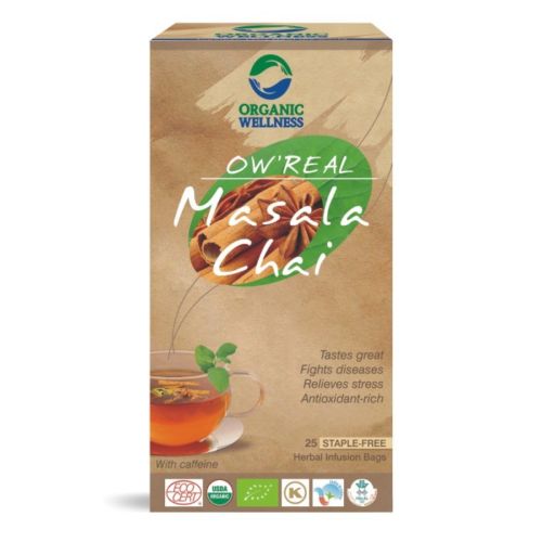 buy Organic Wellness Masala Chai Green Tea Bags in UK & USA