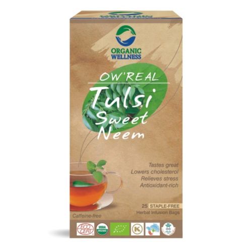 buy Organic Wellness Tulsi & Sweet Neem Green Tea Bags in UK & USA