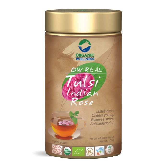 buy Organic Wellness Tulsi Indian Rose Tea in UK & USA