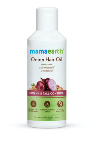 buy Mamaearth Onion Hair Oil in UK & USA