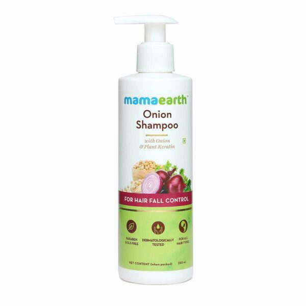 buy Mamaearth Onion Hair Fall Control Shampoo in UK & USA