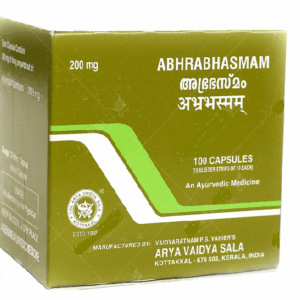 Arya Vaidya Sala Kottakkal Ayurvedic Abhrabhasmam Capsules