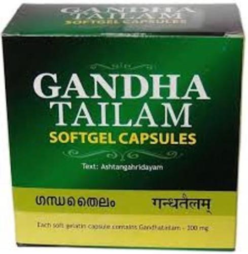 buy Arya Vaidya Sala Ayurvedic Gandha Tailam Softgel Capsules in UK & USA