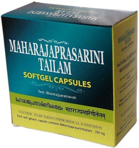buy Arya Vaidya Sala Ayurvedic Maharajaprasarini Tailam Softgel Capsules in UK & USA
