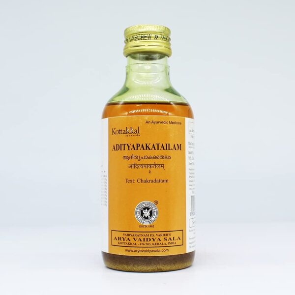 buy Arya Vaidya Sala Adityapaka Tailam / Oil in UK & USA