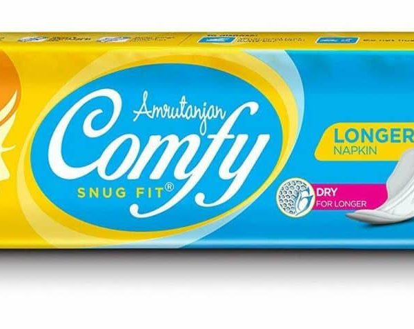 buy Amrutanjan Comfy Snug Fit Sanitary Longer Napkin (6 Pads) in UK & USA