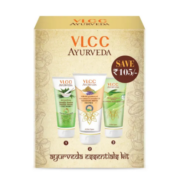 buy VLCC Ayurveda Essentials Kit (Face Wash + Face Pack + Alo Vera Gel) in UK & USA