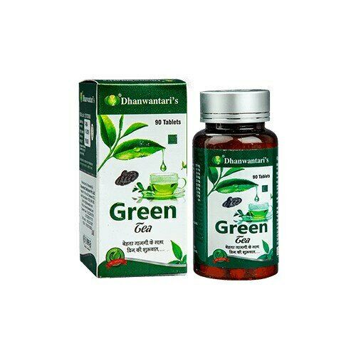 buy Dhanwantari Green Tea Tablets in UK & USA