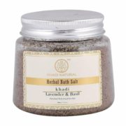 buy Khadi Natural Lavender & Basil Bath Salt in UK & USA