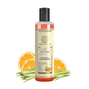 Khadi Natural Orange and Lemongrass Body Wash