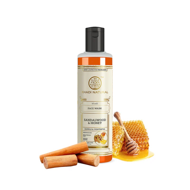 buy Khadi Natural Sandalwood & Honey Face Wash in UK & USA