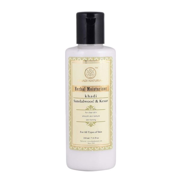 buy Khadi Natural Sandalwood & Kesar Moisturizer Lotion in UK & USA