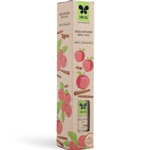 Iris Reed Diffuser Refill Pack Apple Cinnamon Fragrance