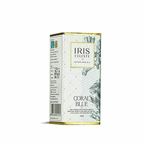 buy Iris Celeste Coral Blue 15ml Vaporizer Oil in UK & USA