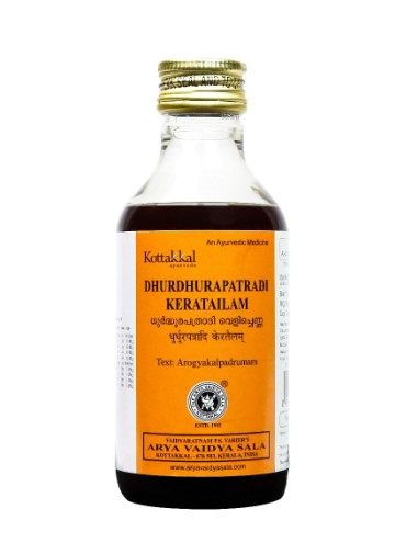 buy Arya Vaidya Sala (kottakkal) Dhurdhurapatradi kera Tailam / Oil in UK & USA