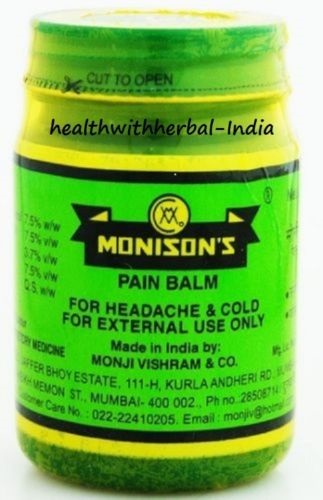 buy Monisons Ayurvedic Pain Balm / Ointment in UK & USA