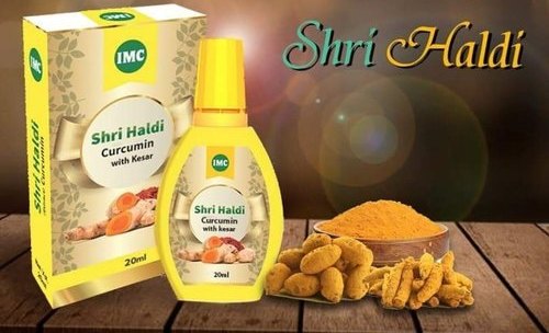 buy IMC Herbal Shri Haldi / Turmeric Curcumin Drops with Kesar in UK & USA