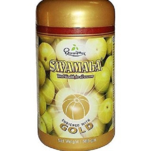 buy Ayurvedic Dhootpapeshwar Swamala Chywanprash Enrich with Gold in UK & USA