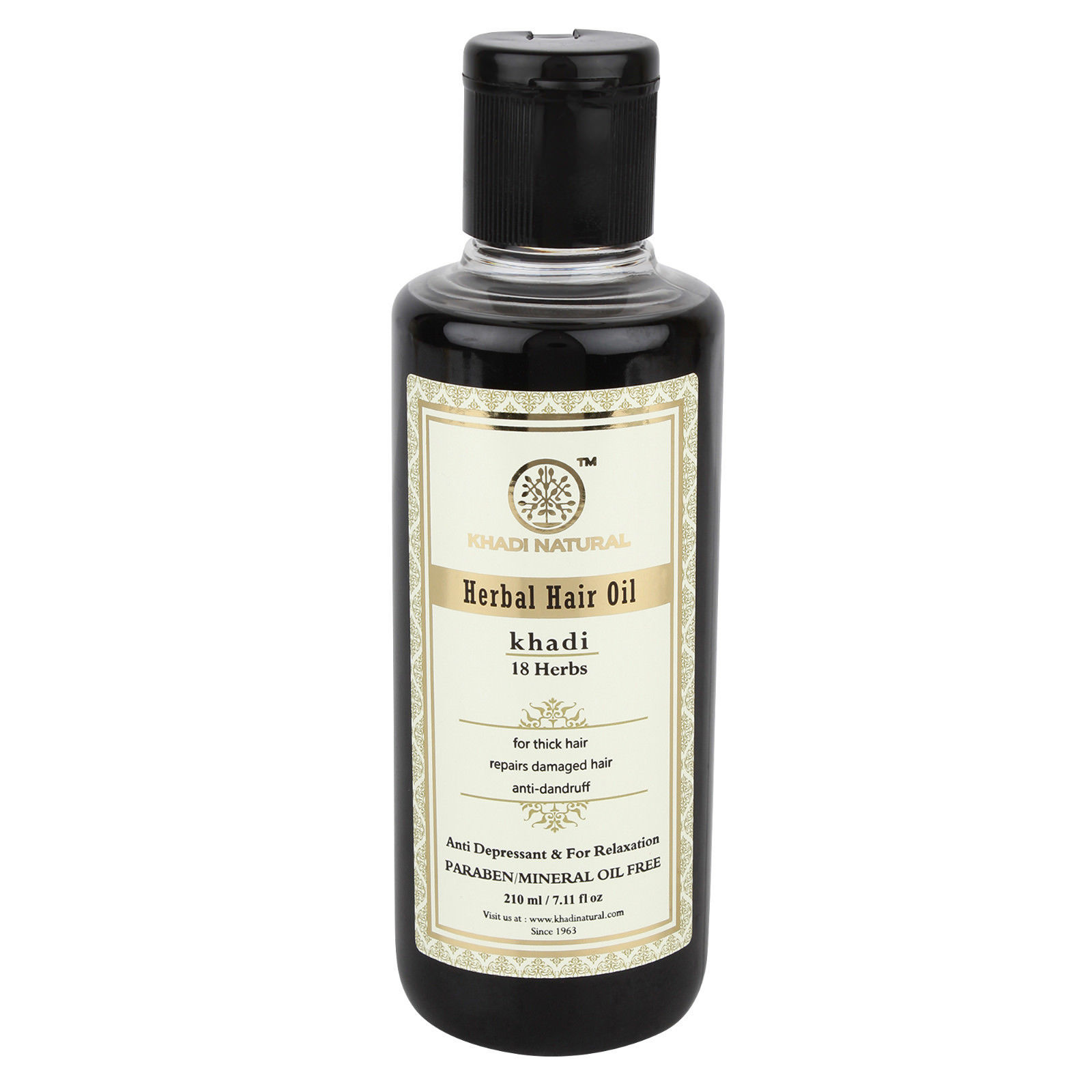 Buy Khadi Natural 18 Herbs Hair Oil ( Paraben Free ) in UK & USA at