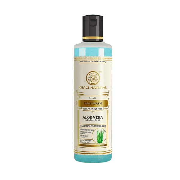 buy Khadi Natural Aloevera Face Wash With Scrub (SLS & Paraben Free) in UK & USA