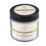 buy Khadi Natural Aloevera Neem & Basil Herbal Facial Massage Gel in UK & USA