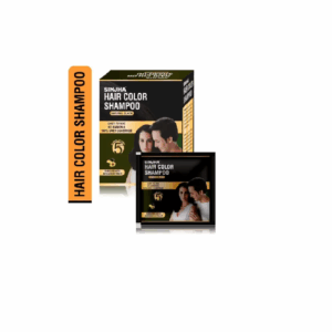 Sinjha Natural Black Hair Color Shampoo (Pouch)