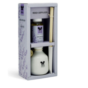 buy Iris Lavender Fragrance Reed Diffuser with Ceramic Pot in UK & USA