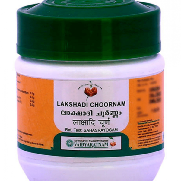 buy Vaidyaratnam Lakshadi Choornam / Powder in UK & USA