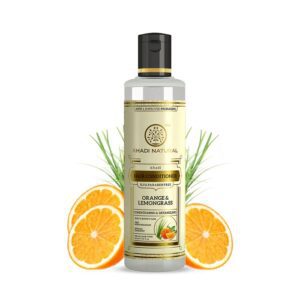 Khadi Natural Orange & Lemongrass Hair Conditioner- SLS & Paraben Free
