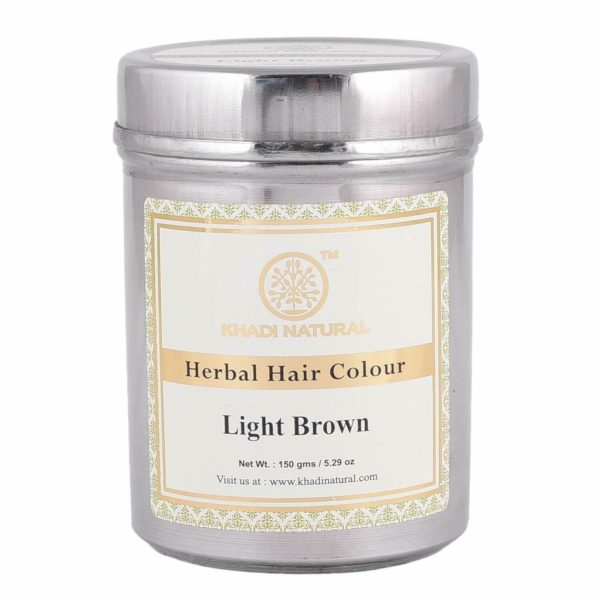 buy Khadi Natural Light Brown Herbal Hair Colour in UK & USA