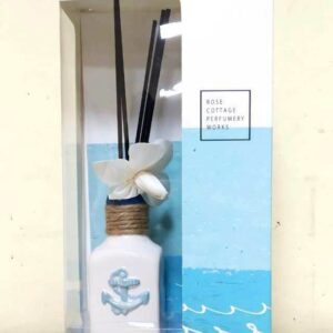 Mr. Aroma Rose Cottage Lavender Fragrance Ceramic Flower Reed Diffuser