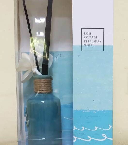 buy Mr. Aroma Rose Cottage Ocean Fragrance Ceramic Flower Reed Diffuser in UK & USA